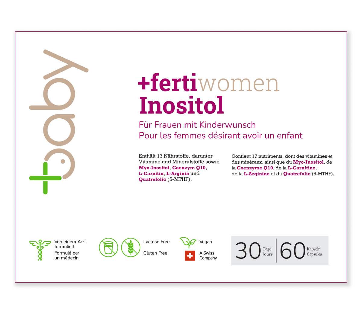 compléments alimentaires pour la fertilité des femmes en Suisse