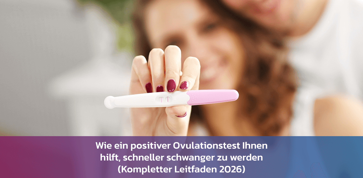 Positiver Ovulationstest