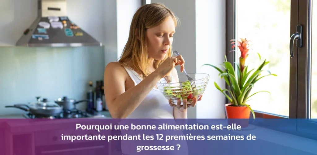 Nutrition pendant le premier trimestre de grossesse