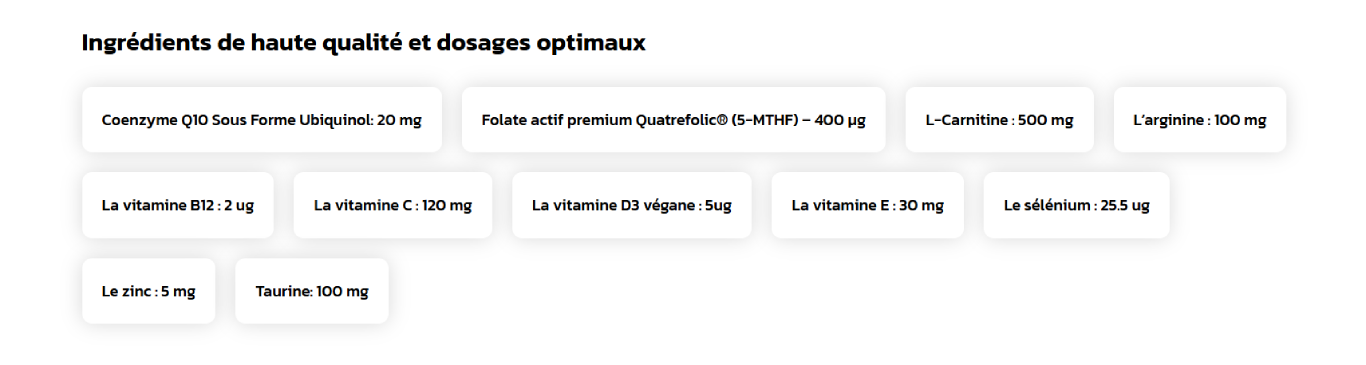 vérifier en ligne la posologie des compléments alimentaires pour la fertilité masculine
