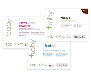 Pack complet de fertilité pour couples – Assortiment haut de gamme avec 2× +maca